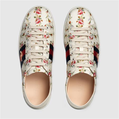 gucci ace rose embroidery|gucci ace flower.